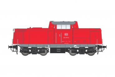 Editionmod. Diesellok BR 212, DB, verkehrsrot (Neuauflage , Vorbestellpreis)