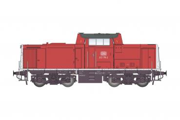 Editionmod. Diesellok BR 212, DB, orientrot (Neuauflage, Vorbestellpreis)
