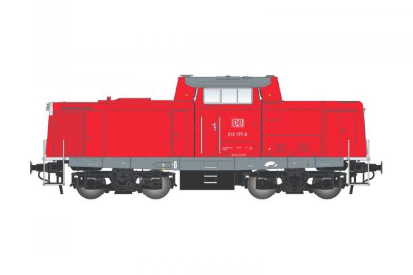 Editionmod. Diesellok BR 212, DB, verkehrsrot (Neuauflage , Vorbestellpreis)