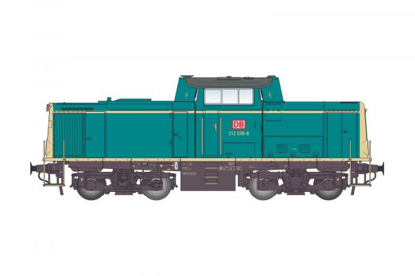 Diesellok BR 212, DB, Ep.5, ozeanblau/elfenbein (Neuauflage, Vorbestellpreis )