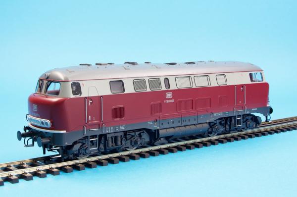 Diesellok V 160 004 Lollo, DB, Ep.3, purpurrot
