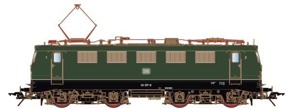 Elektrolok BR 141 317-8, DB, chromoxidgrün