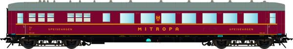 Speisewagen WR4üge, DR, Ep.3b, Betr.-Nr. 055-012, rubinrot RAL 3003