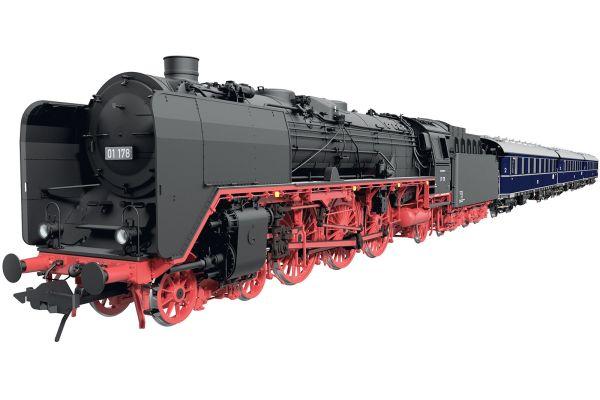 Zug-Set BR01 mit 3 Fernzugwagen, DB, Ep.3
