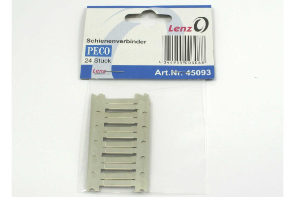 Schienenverbinder "PECO", 24 Stück