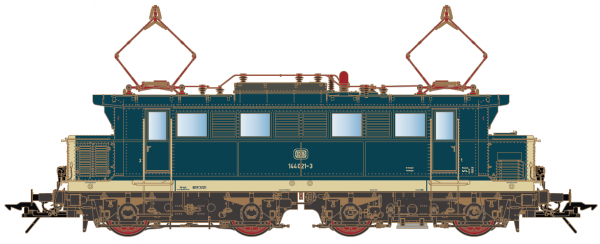 Elektrolok E144 021-3 DB, EP 4, BW Stuttgart  ( Neuauflage, vorbestellbar)