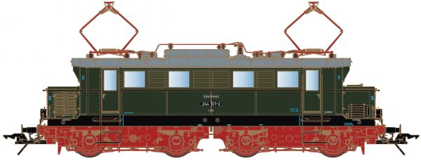 Elektrolok 244 101-2, DR, EP4, BW Leipzig-West ( Neuauflage, Vorbestellbar )