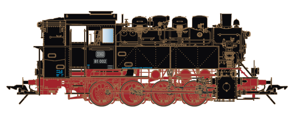 Dampflok BR81 002, DB, Ep.3, DB-Keks